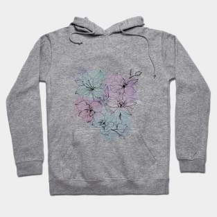 Flower art. Hoodie